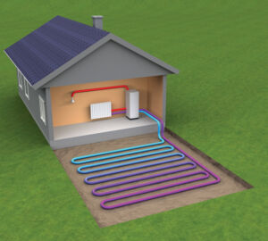 This is an image of a Ground Source Heat Pump which is a renewable heating system